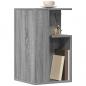 Preview: Beistelltisch Grau Sonoma 35x35x60 cm Holzwerkstoff