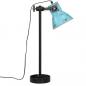 Preview: Schreibtischlampe 25 W Blau 15x15x55 cm E27