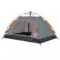 Preview: Campingzelt 2 Personen Grau und Orange Quick Release