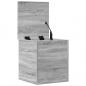 Preview: Truhe Grau Sonoma 40x42x46 cm Holzwerkstoff