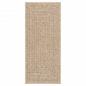 Preview: Teppich ZIZUR 80x200 cm Jute-Optik Indoor und Outdoor