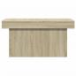 Preview: Couchtisch Sonoma-Eiche 80x55x40 cm Holzwerkstoff