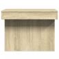 Preview: Couchtisch Sonoma-Eiche 80x55x40 cm Holzwerkstoff