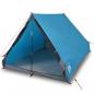 Preview: Camping-Keilzelt 2 Personen Blau Wasserdicht