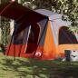 Preview: ARDEBO.de - Campingzelt 5 Personen Grau und Orange Wasserdicht