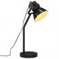 Preview: ARDEBO.de - Schreibtischlampe 25 W Schwarz 17x17x60 cm E27