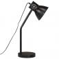 Preview: Schreibtischlampe 25 W Schwarz 17x17x60 cm E27