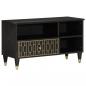 Preview: ARDEBO.de - TV-Schrank 80x33x46 cm Massivholz Mango