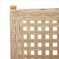 Preview: Gartenstuhl Verstellbar 6 Stk. Beige Poly Rattan Massivholz