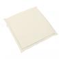 Preview: Garten-Sitzkissen 2 Stk. Creme 45x45x2 cm Quadratisch