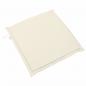 Preview: Garten-Sitzkissen 6 Stk. Creme 45x45x2 cm Quadratisch