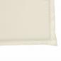 Preview: Garten-Sitzkissen 6 Stk. Creme 45x45x2 cm Quadratisch