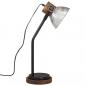 Preview: Schreibtischlampe 25 W Vintage-Silber 18x18x60 cm E27