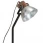 Preview: Schreibtischlampe 25 W Vintage-Silber 18x18x60 cm E27