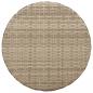 Preview: 3-tlg. Bistro-Set mit Kissen Beige Poly Rattan