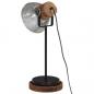 Preview: Schreibtischlampe 25 W Vintage-Silber 17x17x50 cm E27