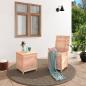 Preview: ARDEBO.de - Outdoor-Kissenbox 50x50x56 cm Massivholz Tanne