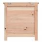 Preview: Outdoor-Kissenbox 50x50x56 cm Massivholz Tanne