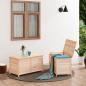 Preview: ARDEBO.de - Outdoor-Kissenbox 100x50x56 cm Massivholz Tanne