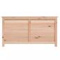 Preview: Outdoor-Kissenbox 100x50x56 cm Massivholz Tanne