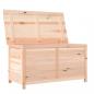 Preview: Outdoor-Kissenbox 100x50x56 cm Massivholz Tanne