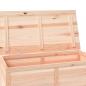 Preview: Outdoor-Kissenbox 100x50x56 cm Massivholz Tanne