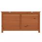 Preview: Outdoor-Kissenbox Braun 100x50x56 cm Massivholz Tanne