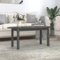 Preview: ARDEBO.de - Couchtisch Grau 110x55x45 cm Massivholz Kiefer