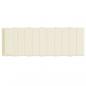 Preview: Sonnenliegen-Auflage Creme 180x60x3 cm Oxford-Gewebe