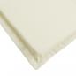 Preview: Sonnenliegen-Auflage Creme 180x60x3 cm Oxford-Gewebe