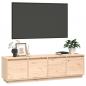 Preview: TV-Schrank 156x37x45 cm Massivholz Kiefer