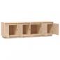 Preview: TV-Schrank 156x37x45 cm Massivholz Kiefer