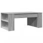 Preview: Couchtisch Grau Sonoma 102x55x42 cm Holzwerkstoff