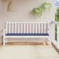 Preview: ARDEBO.de - Gartenbank-Auflage Marineblau 200x50x3 cm Oxford-Gewebe