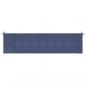 Preview: Gartenbank-Auflage Marineblau 200x50x3 cm Oxford-Gewebe