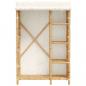 Preview: Kleiderschrank 110x45x170 cm Bambus