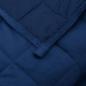 Preview: Gewichtsdecke Blau 122x183 cm 5 kg Stoff