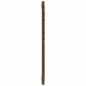 Preview: Wand-Kopfteil Honigbraun 106x3x91,5 cm Massivholz Kiefer