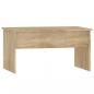 Preview: Couchtisch Sonoma-Eiche 80x50,5x41,5 cm Holzwerkstoff