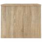 Preview: Couchtisch Sonoma-Eiche 80x50,5x41,5 cm Holzwerkstoff