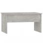 Preview: Couchtisch Betongrau 80x50,5x41,5 cm Holzwerkstoff