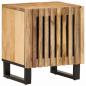 Preview: Nachttische 2 Stk. 40x34x46 cm Raues Mangoholz