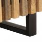 Preview: Nachttische 2 Stk. 40x34x46 cm Raues Mangoholz