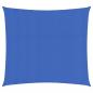 Preview: ARDEBO.de - Sonnensegel 160 g/m² Quadratisch Blau 4,5x4,5 m HDPE