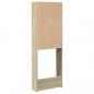 Preview: Waschmaschinenschrank Sonoma-Eiche 64x25,5x190 cm Holzwerkstoff