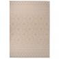 Preview: ARDEBO.de - Outdoor-Teppich Flachgewebe 120x170 cm Braun Gestreift