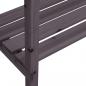 Preview: Pflanztisch mit Ablagen Grau 78x38x82,5 cm Massivholz Tanne