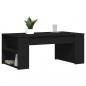 Preview: Couchtisch Schwarz 102x55x42 cm Holzwerkstoff