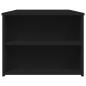 Preview: Couchtisch Schwarz 102x55x42 cm Holzwerkstoff