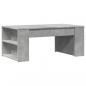 Preview: Couchtisch Betongrau 102x55x42 cm Holzwerkstoff